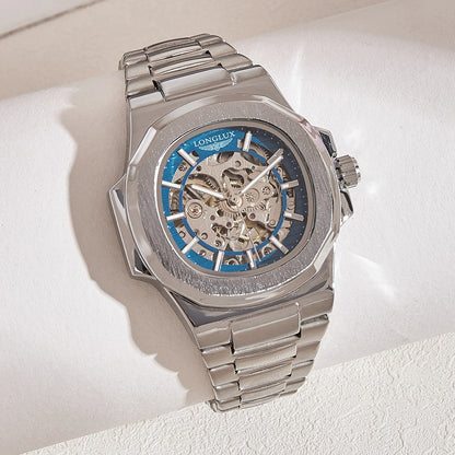 Luxury Skeleton Mechanical Watch – Timeless Elegance & Precision