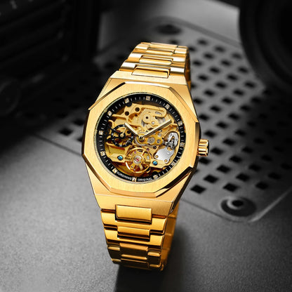 Luxury Automatic Mechanical Watch – Elegant & Durable Timepiece for Men