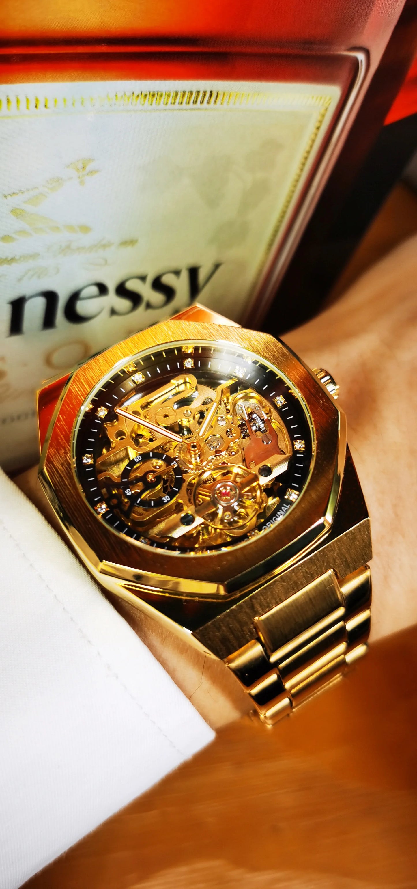 Luxury Automatic Mechanical Watch – Elegant & Durable Timepiece for Men