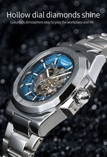 Luxury Skeleton Mechanical Watch – Timeless Elegance & Precision