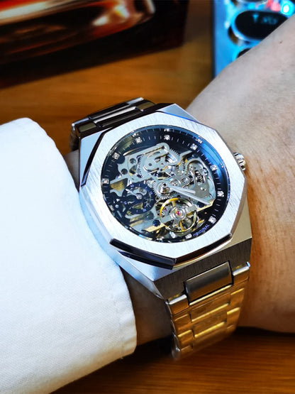 Luxury Automatic Mechanical Watch – Elegant & Durable Timepiece for Men