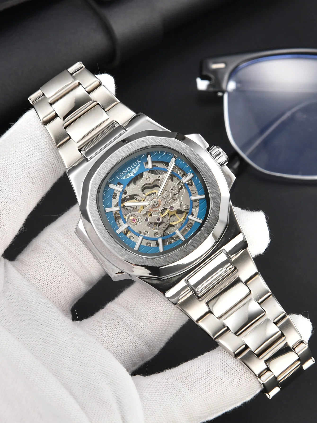 Luxury Skeleton Mechanical Watch – Timeless Elegance & Precision