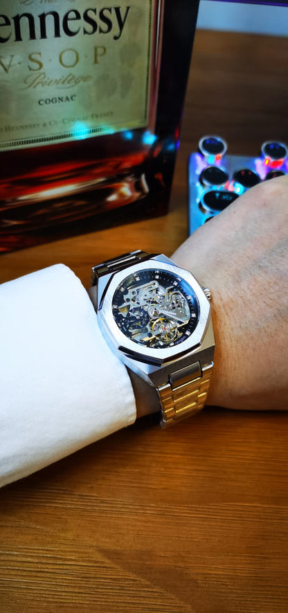 Luxury Automatic Mechanical Watch – Elegant & Durable Timepiece for Men