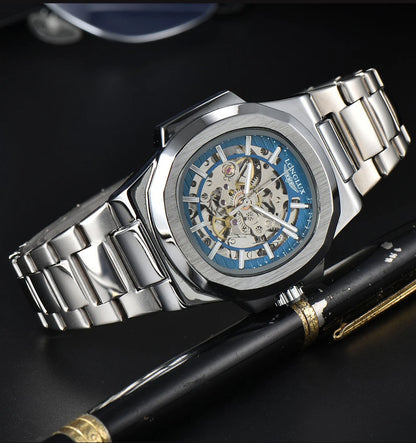 Luxury Skeleton Mechanical Watch – Timeless Elegance & Precision